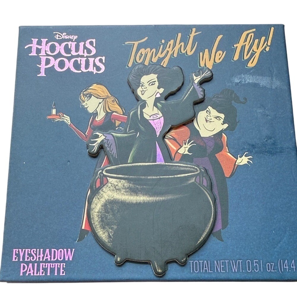 Disney Hocus Pocus Tonight We Fly 12-Pan Eyeshadow Palette Taste Beauty